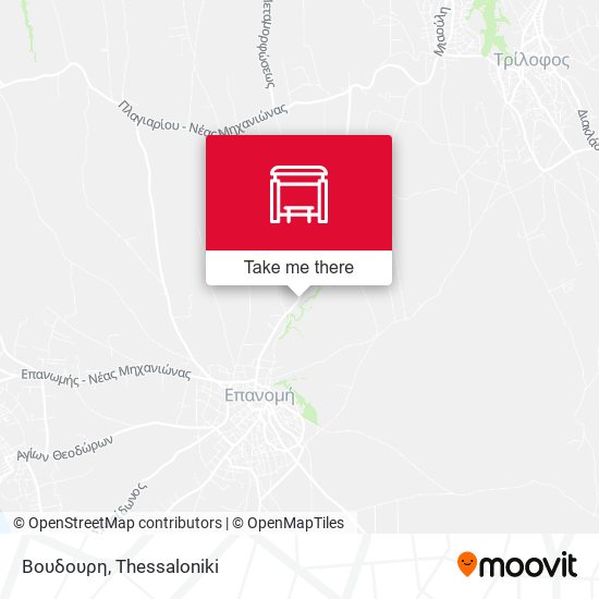 Βουδουρη map
