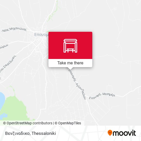 Βενζιναδικο map