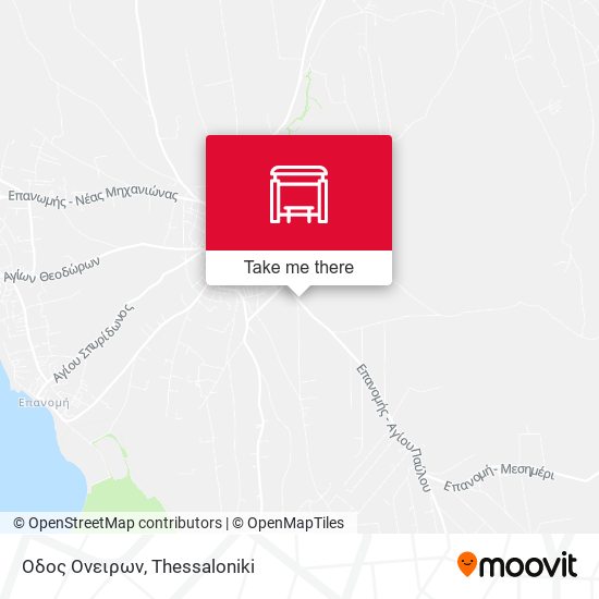 Οδος Ονειρων map