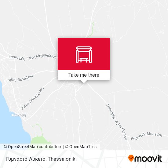 Γυμνασιο-Λυκειο map