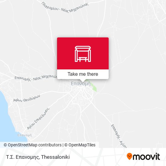 Τ.Σ. Επανομης map