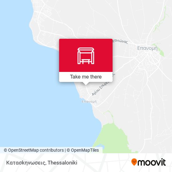 Κατασkηνωσεις map