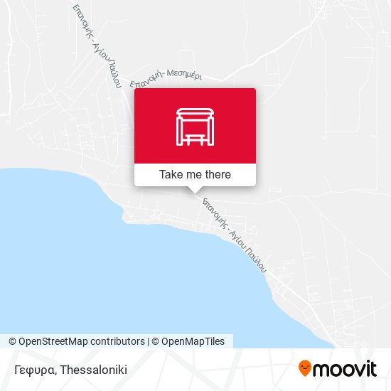Γεφυρα map