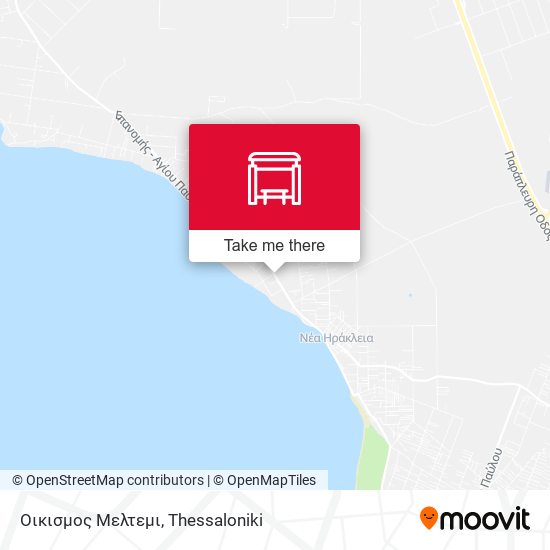 Οικισμος Μελτεμι map