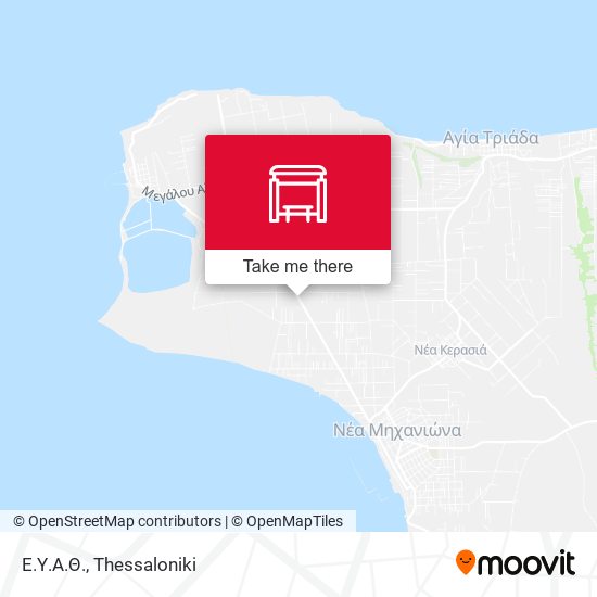 Ε.Υ.Α.Θ. map