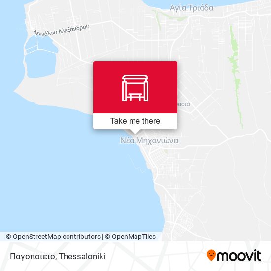 Παγοποιειο map