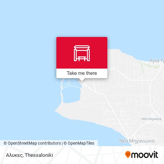 Αλυκες map