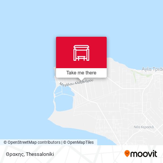 Θρακης map