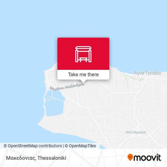 Μακεδονιας map