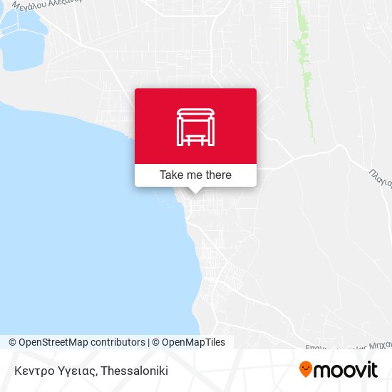 Κεντρο Υγειας map