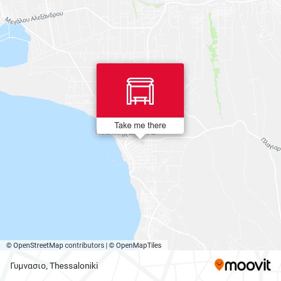 Γυμνασιο map