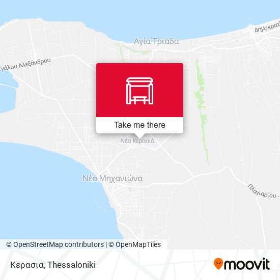 Κερασια map