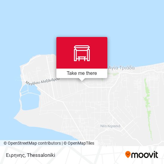 Ειρηνης map