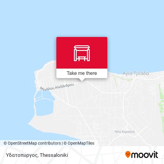 Υδατοπυργος map