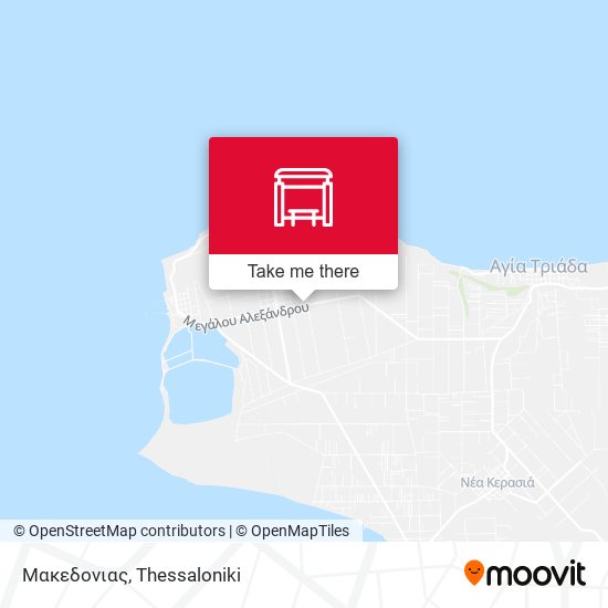 Μακεδονιας map