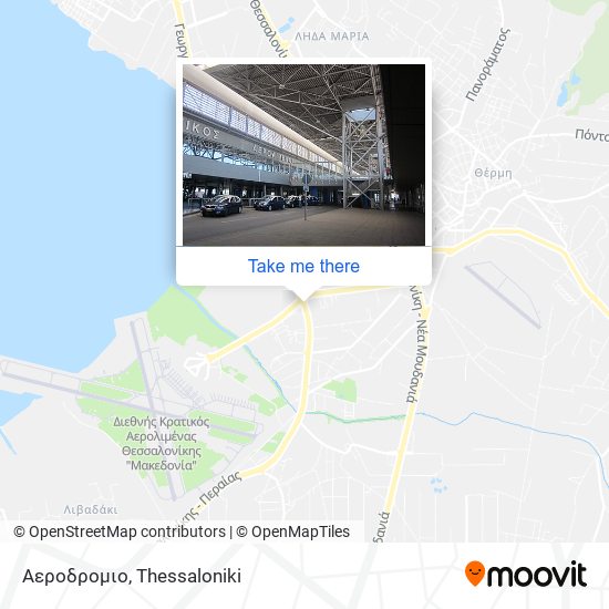 Αεροδρομιο map