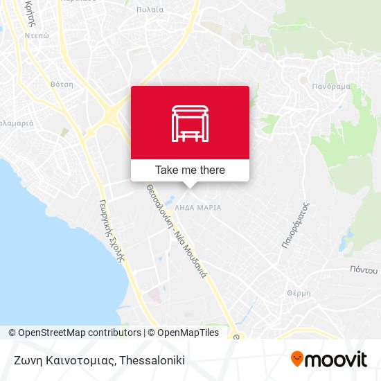 Ζωνη Καινοτομιας map
