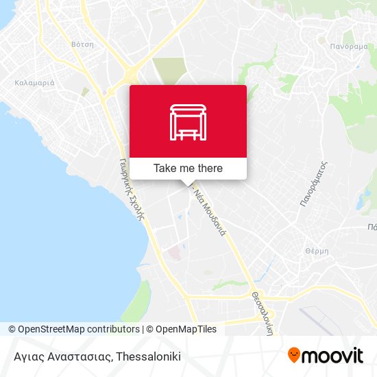 Αγιας Αναστασιας map