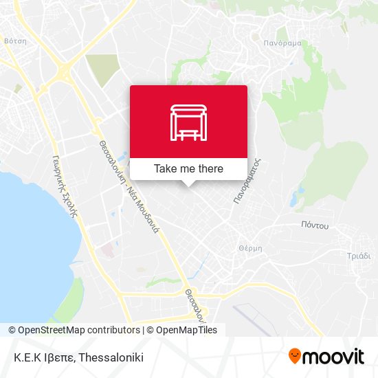 Κ.Ε.Κ Ιβεπε map