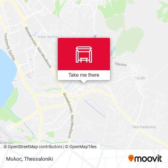 Μυλος map