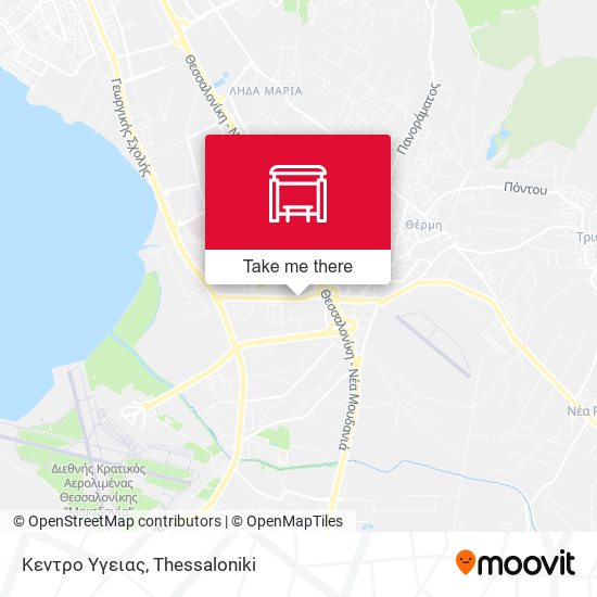 Κεντρο Υγειας map