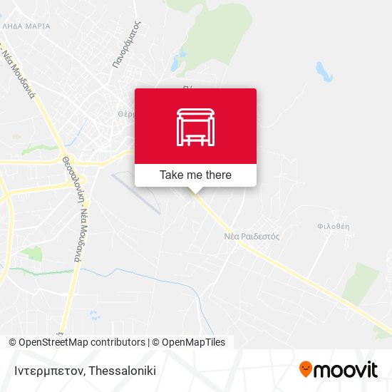 Ιντερμπετον map