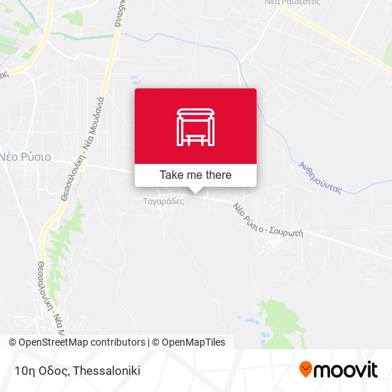 10η Οδος map