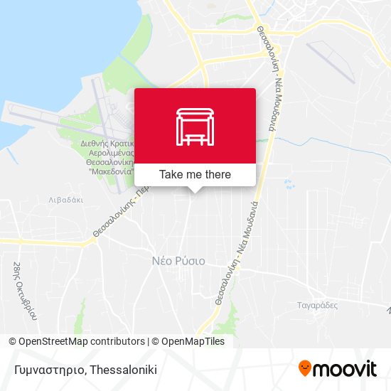 Γυμναστηριο map