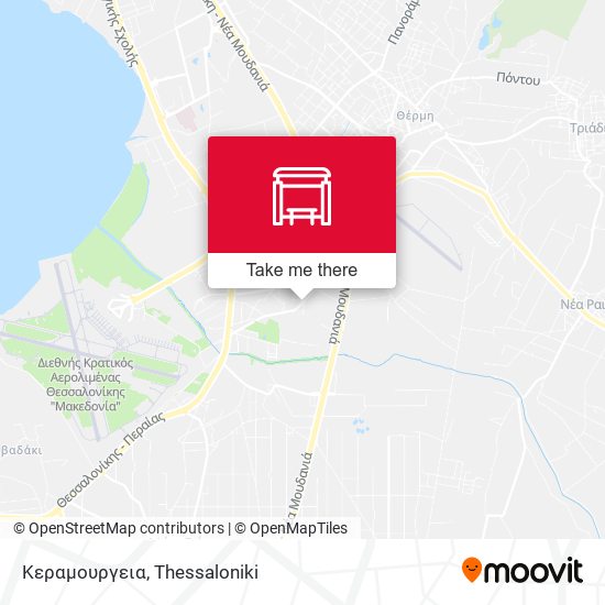 Κεραμουργεια map