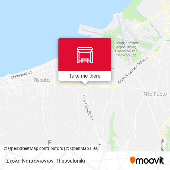 Σχολη Νηπιαγωγων map