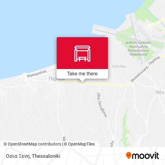 Οσια Ξενη map