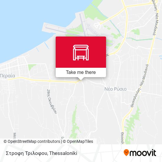 Στροφη Τριλοφου map