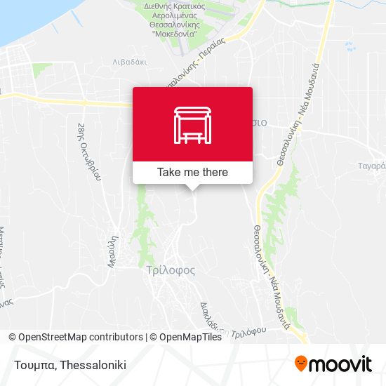 Τουμπα map