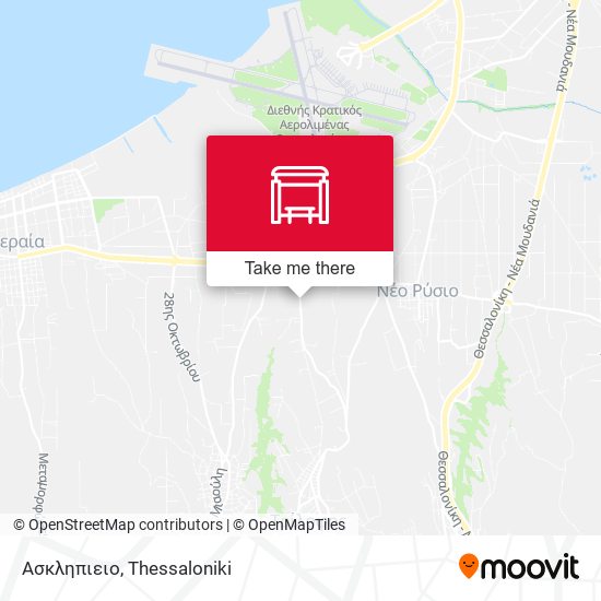 Ασκληπιειο map