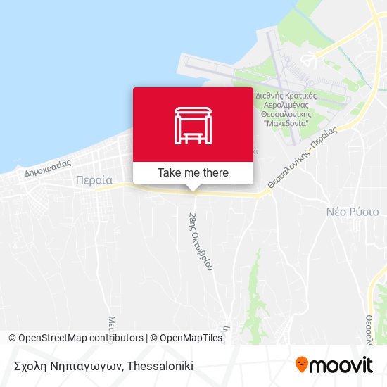 Σχολη Νηπιαγωγων map