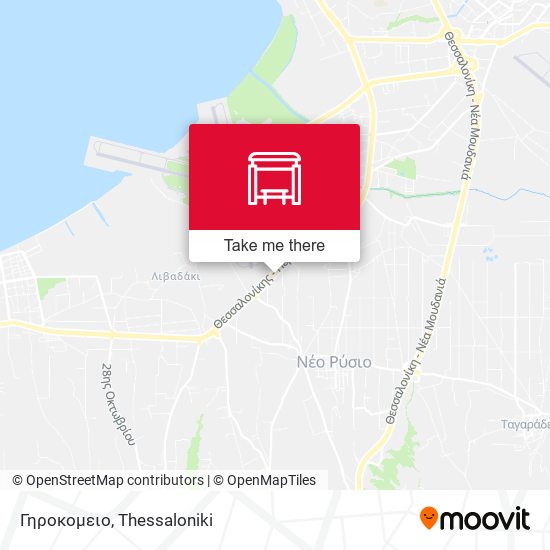 Γηροκομειο map