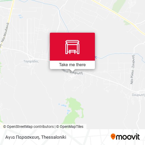 Αγια Παρασκευη map