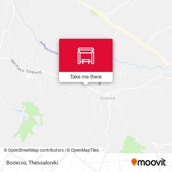 Βοσκινα map