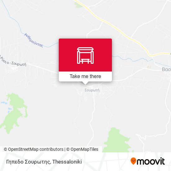 Γηπεδο Σουρωτης map