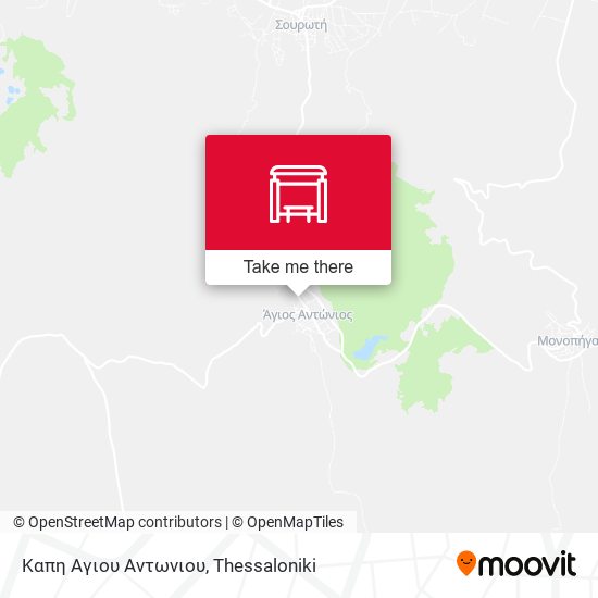 Καπη Αγιου Αντωνιου map