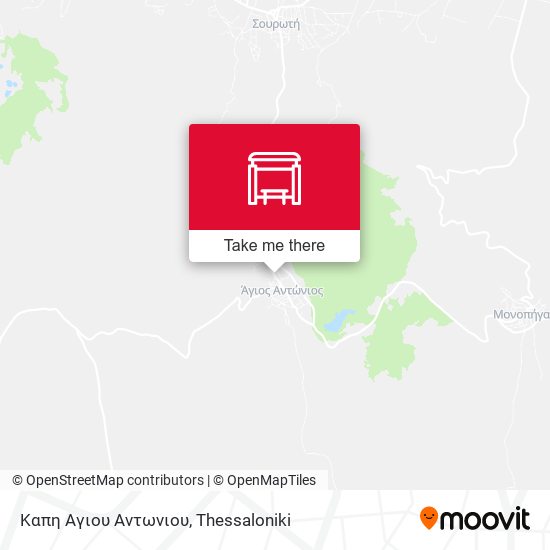 Καπη Αγιου Αντωνιου map