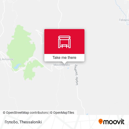 Γηπεδο map