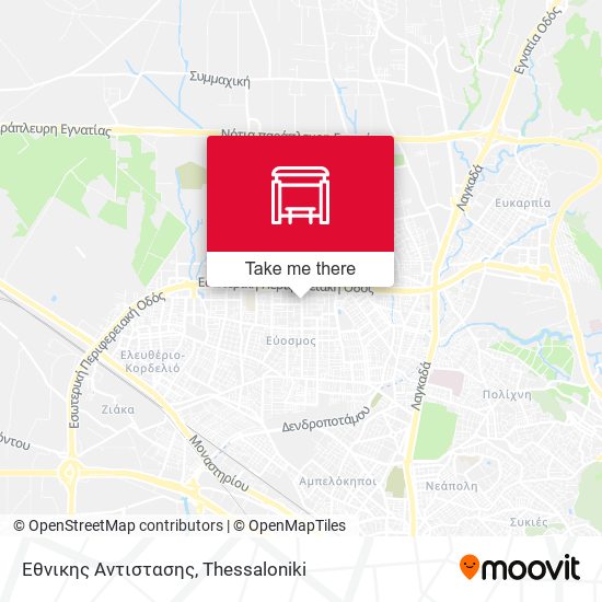 Εθνικης Αντιστασης map