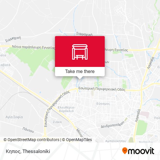 Κηπος map