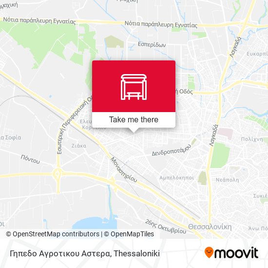 Γηπεδο Αγροτικου Αστερα map
