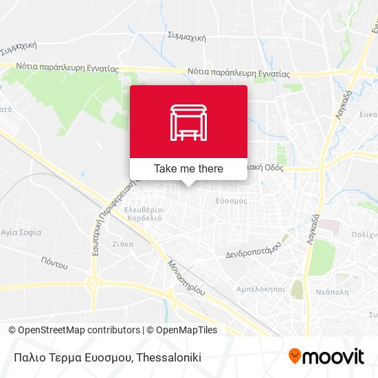 Παλιο Τερμα Ευοσμου map