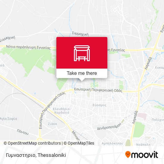 Γυμναστηριο map