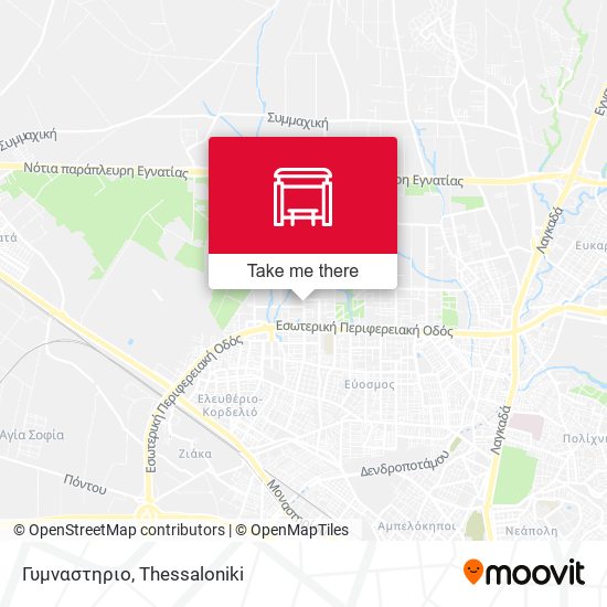 Γυμναστηριο map