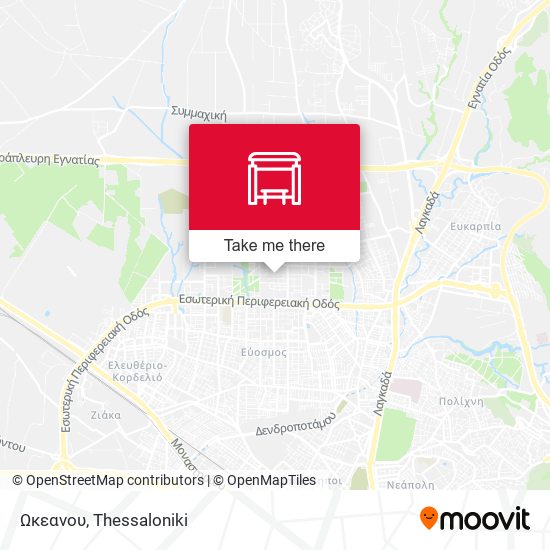 Ωκεανου map