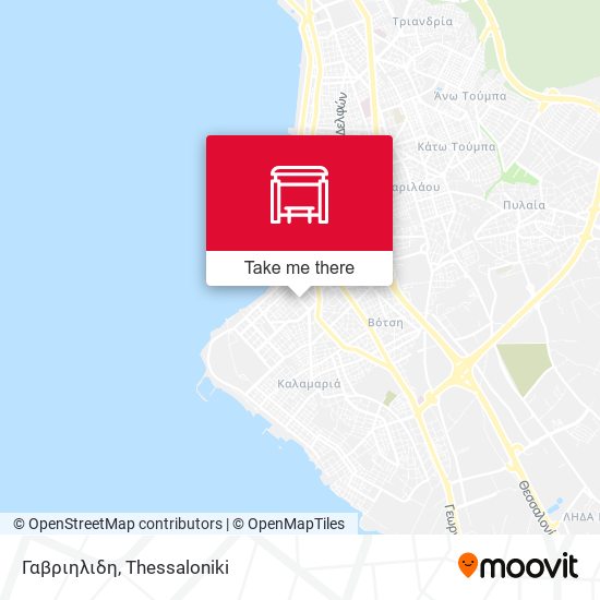 Γαβριηλιδη map